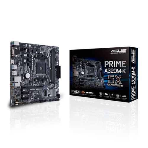 1 ASUS PRIME A320M-K MOTHERBOARD