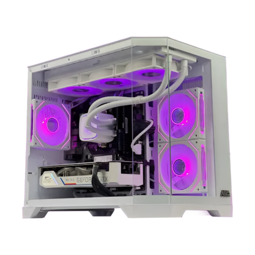 AMS FURION GAMING CASE (WHITE)